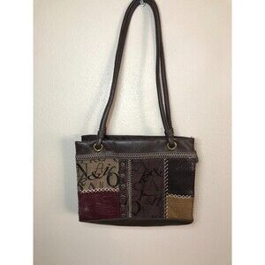 Sag Harbor Patchwork Satchel Bag